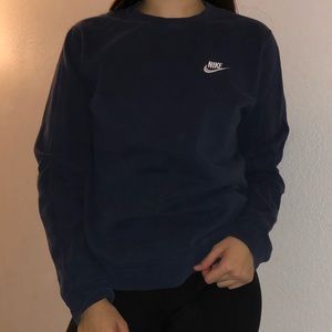 nike navy sweatshirt